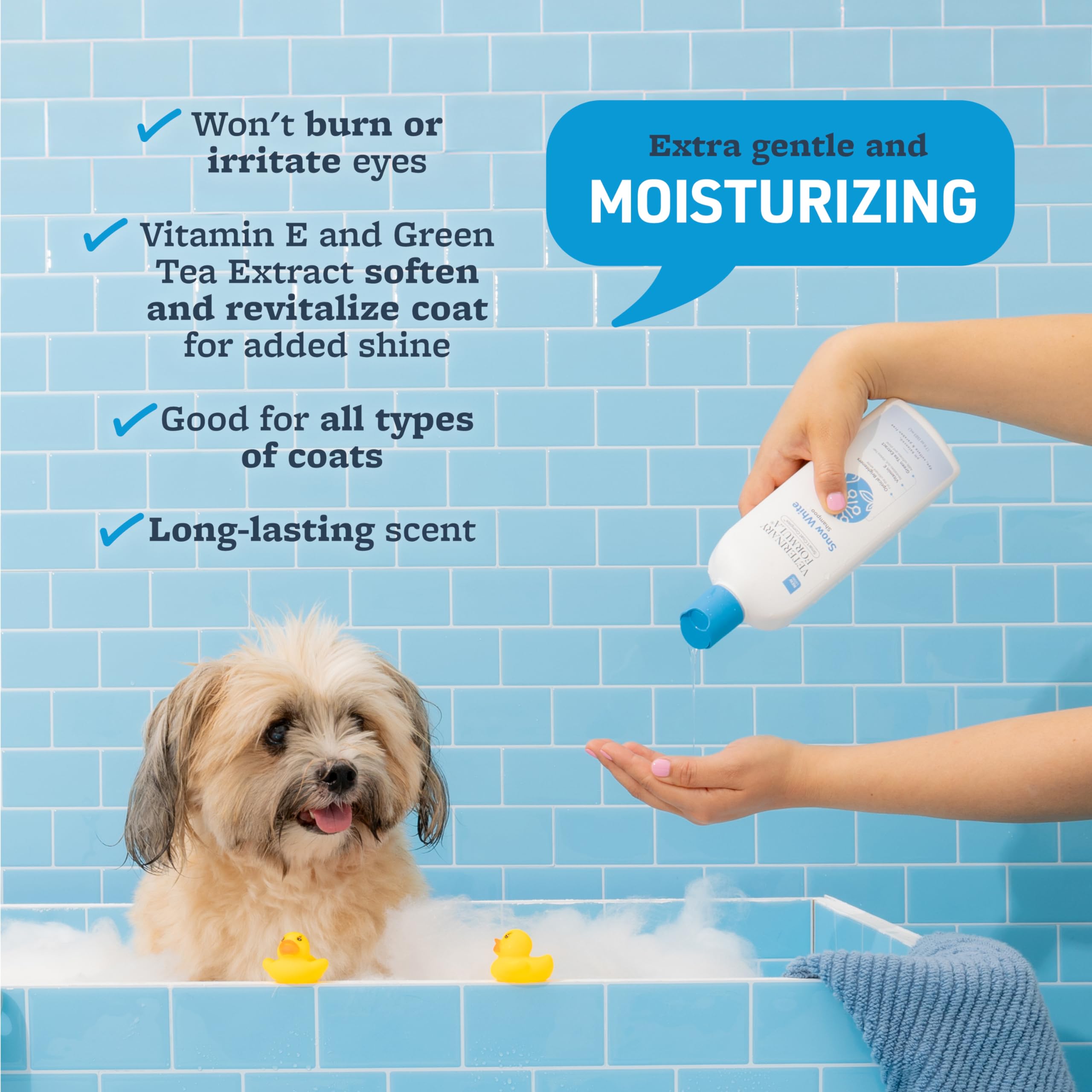Veterinary Formula chat après bain pelage doux et éclatant