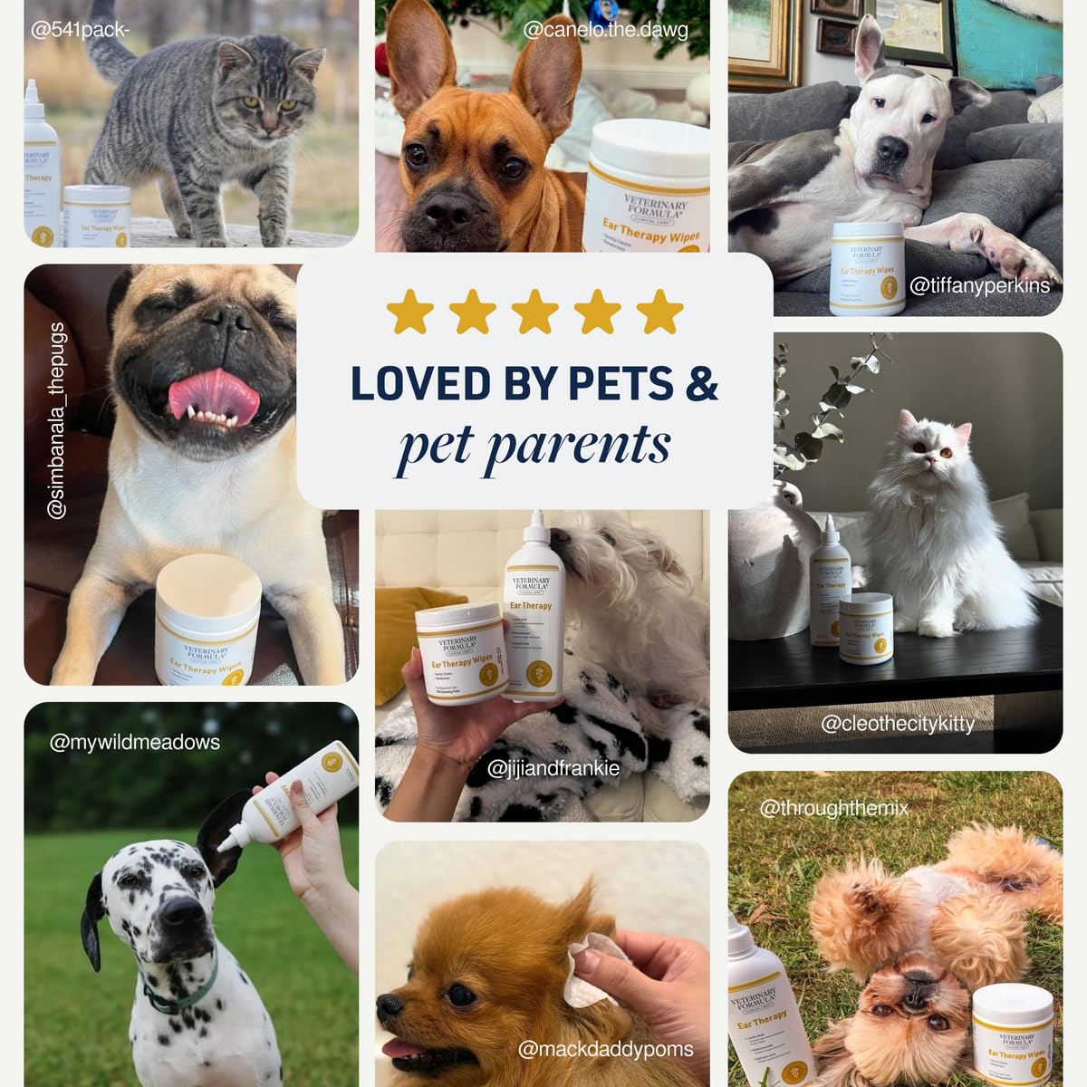 Veterinary Formula flacon 8 oz présenté à côté d’un objet pour échelle