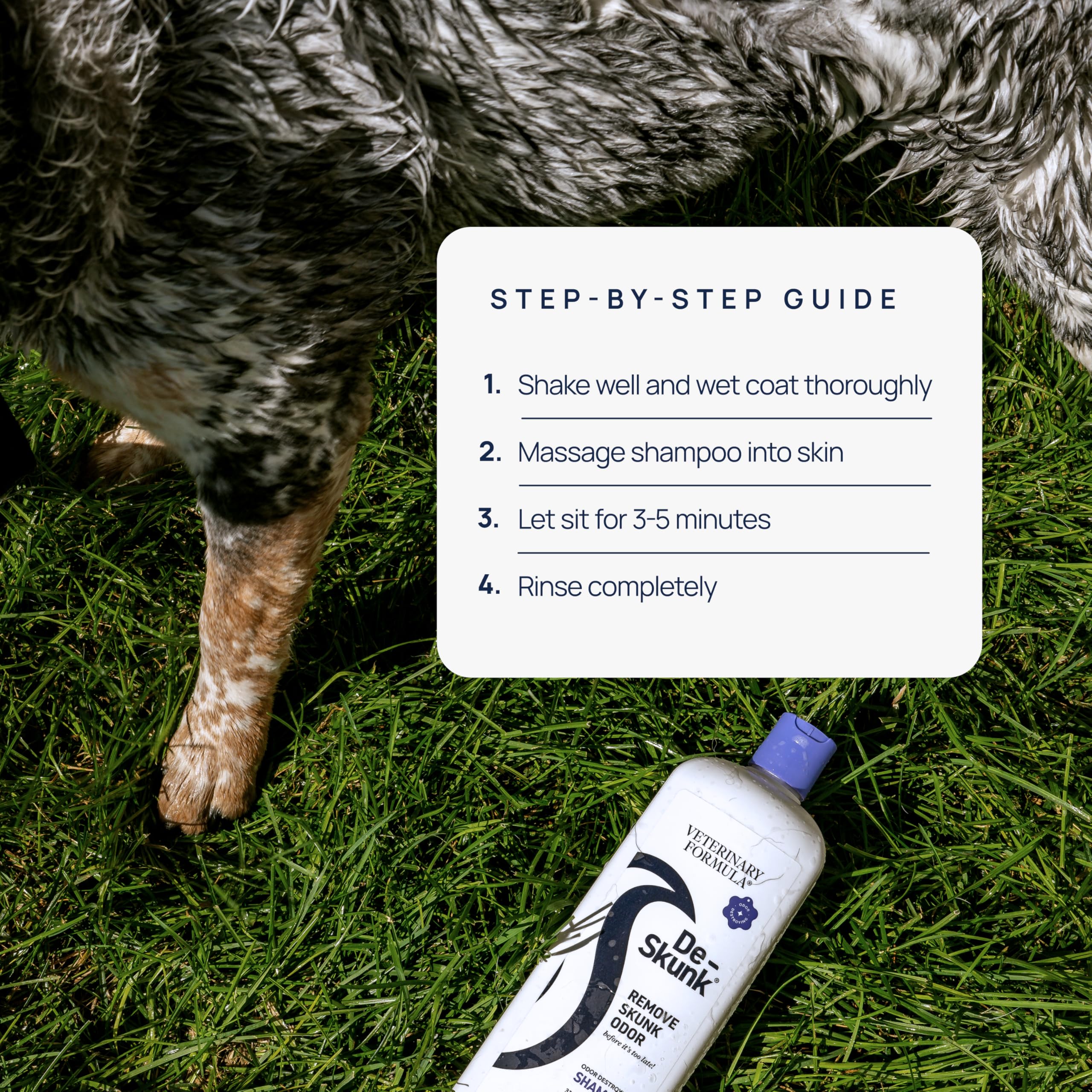 Veterinary Formula comparaison de taille montrant volume de 32 oz