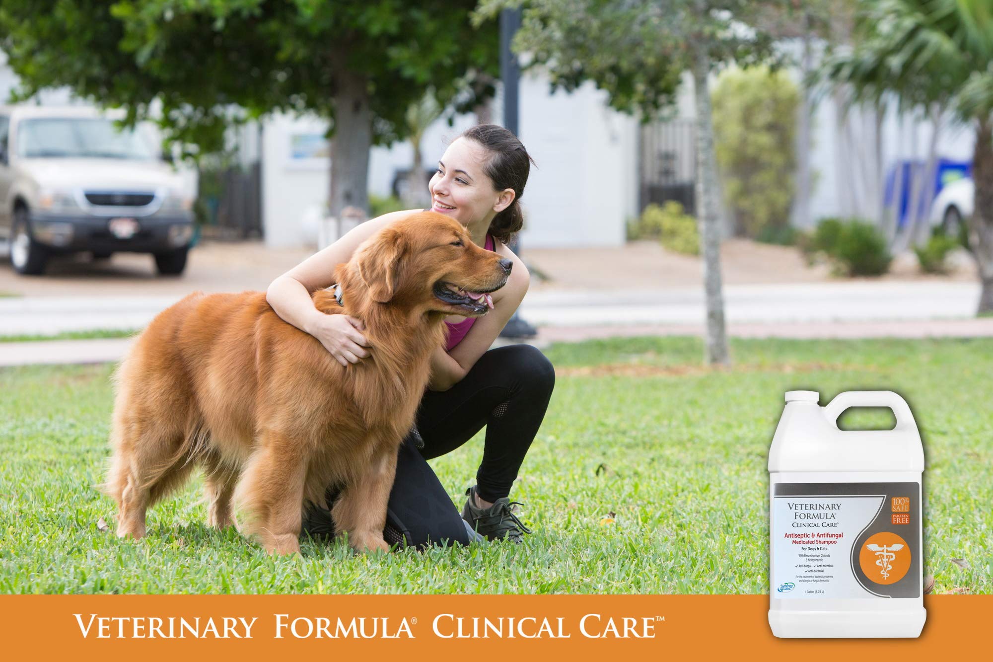 Veterinary Formula gros plan étiquette mettant en valeur ingrédients actifs