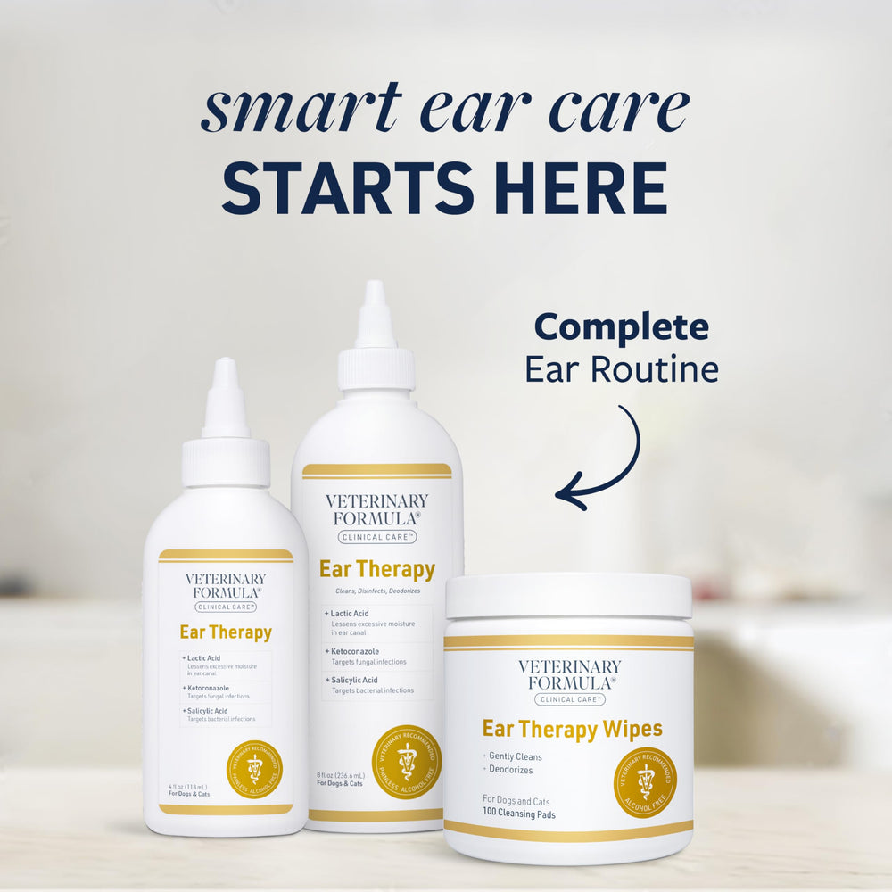 Veterinary Formula avec lingettes assorties pour nettoyage sans désordre