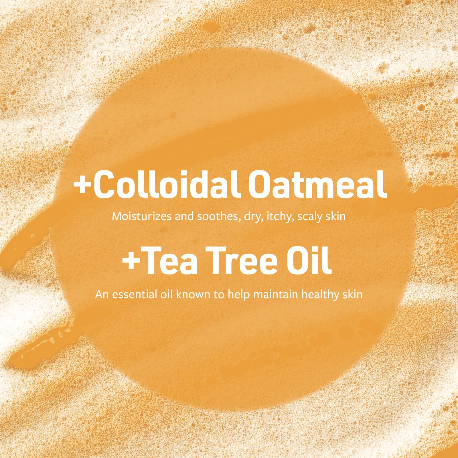 Veterinary Formula avoine et feuilles de tea tree suggérant ingrédients apaisants