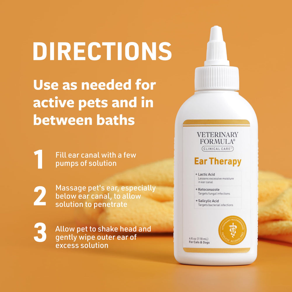 Veterinary Formula utilisé sur un chat montrant confort et réduction démangeaisons