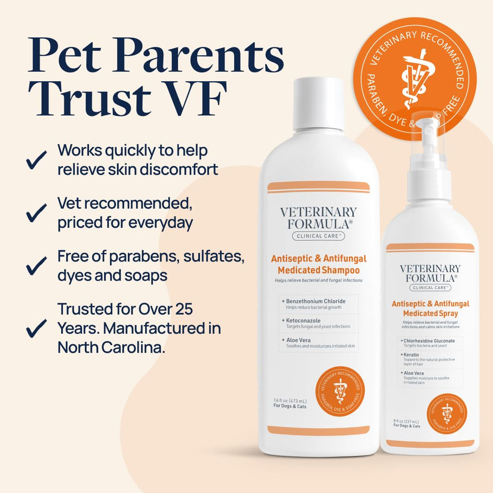 Veterinary Formula Aloe Vera mis en avant pour apaiser et hydrater la peau