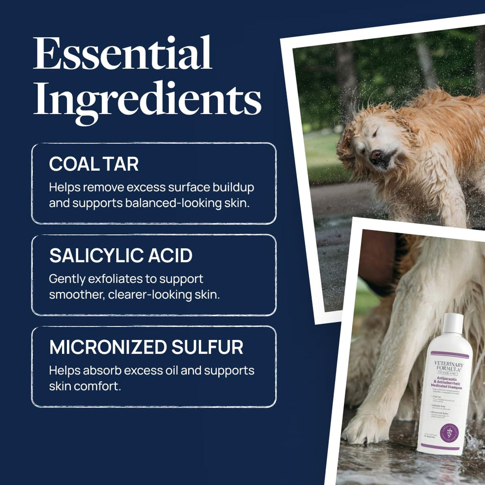 Veterinary Formula comparaison taille mettant en évidence volume 16 oz
