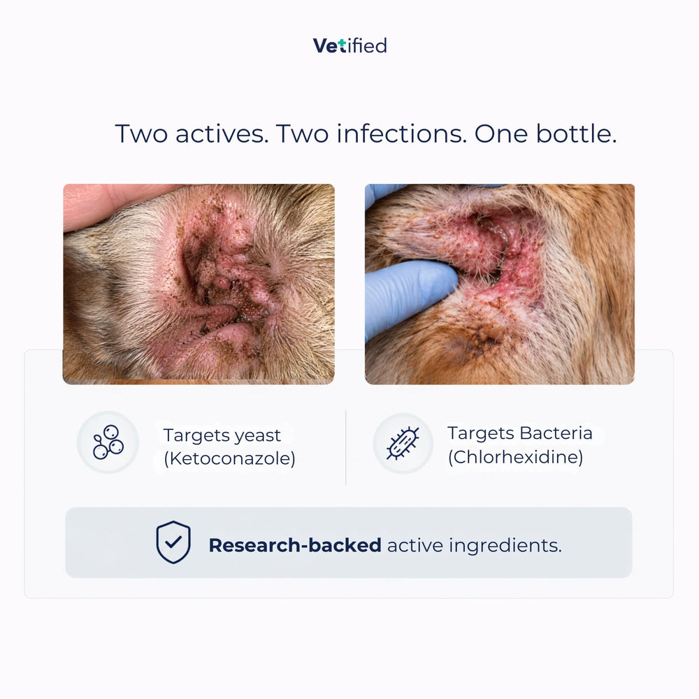 VETIFIED comparaison de taille 12 fl oz démontrant grande quantité économique