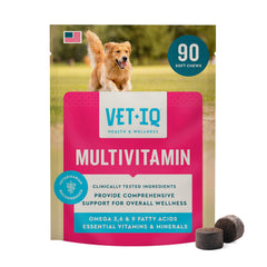 VetIQ emballage avant montrant les bénéfices pour la santé