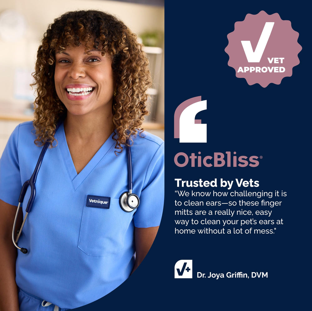 Vetnique Oticbliss comparaison taille main montre mitt adapté à la plupart des mains