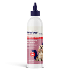 Vetnique Oticbliss face avant montrant emballage et bénéfice nettoyant