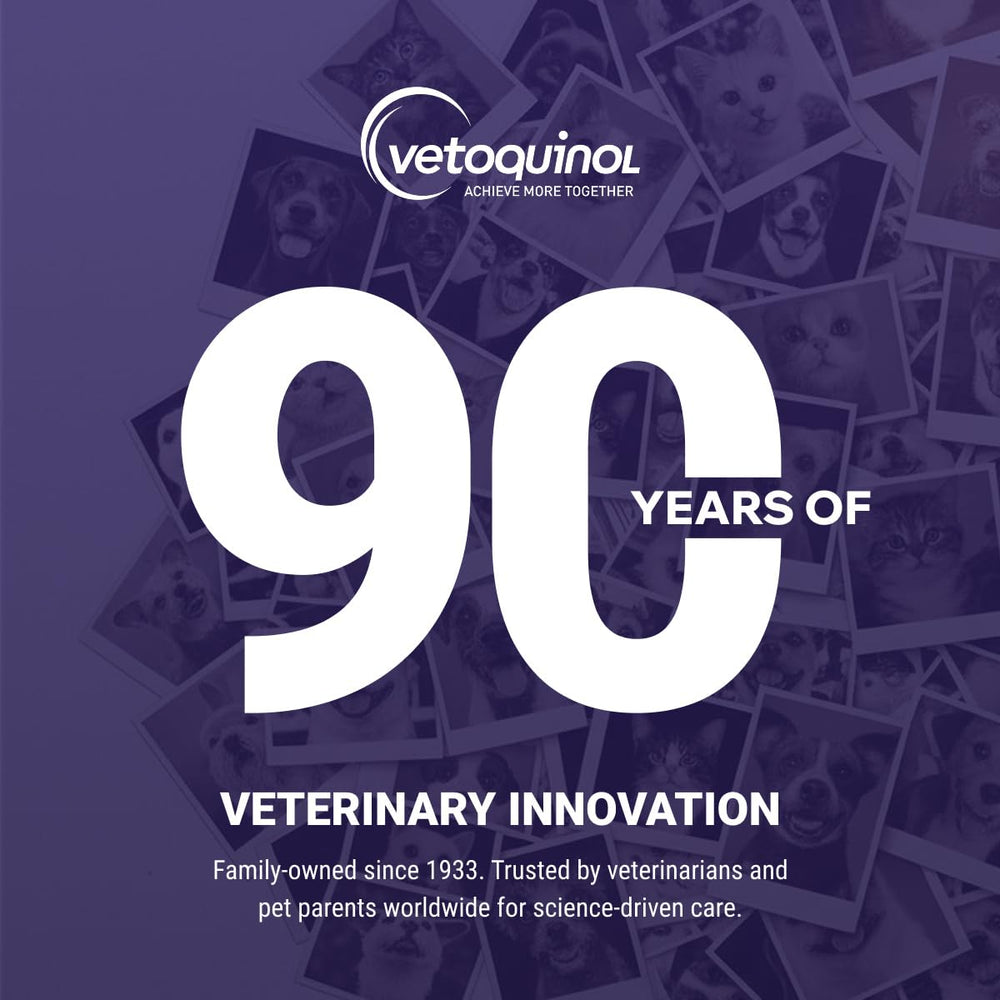 Vetoquinol Flexadin étiquette ingrédients montrant collagène, oméga‑3, vitamine E