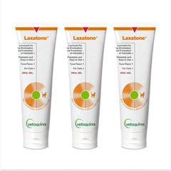 Vetoquinol Laxatone tube face montrant emballage et usage pratique
