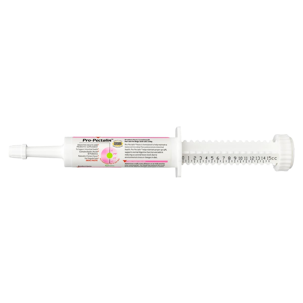 Vetoquinol Pro-Pectalin emballage montrant format 15cc et usage pratique