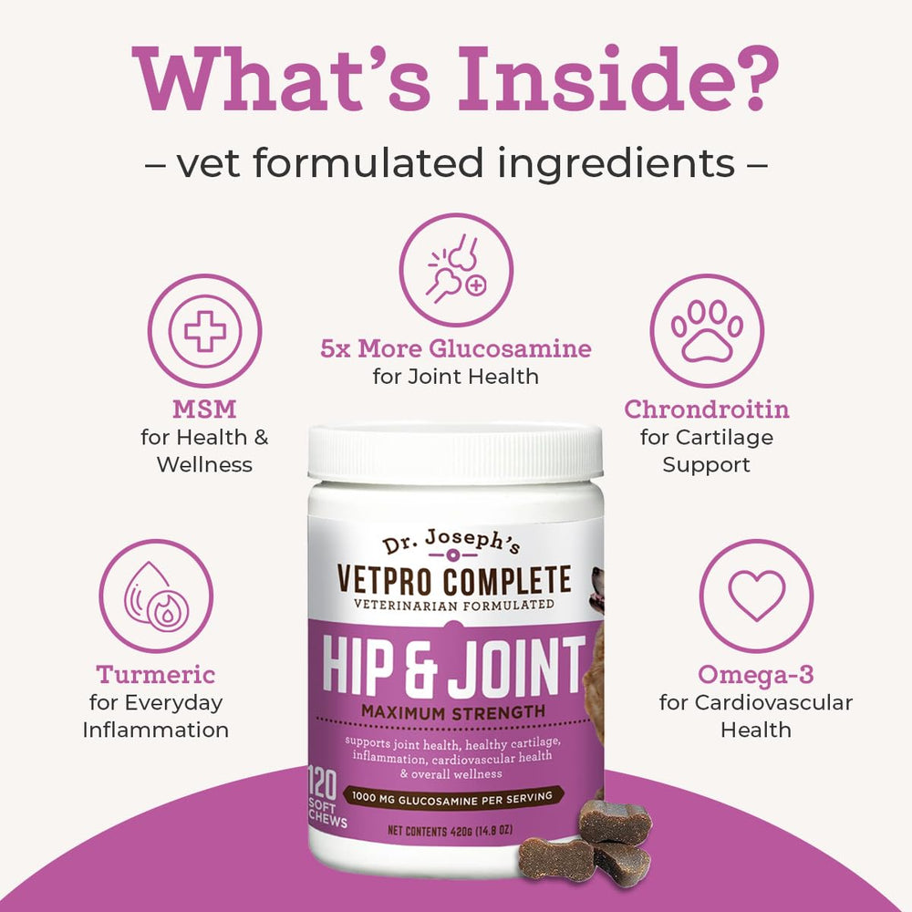 VetPro Complete coupe transversale révélant densité et ingrédients préservés