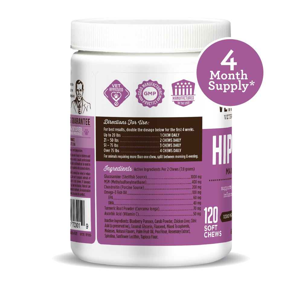 VetPro Complete étiquette lisible affichant dosages et informations essentielles