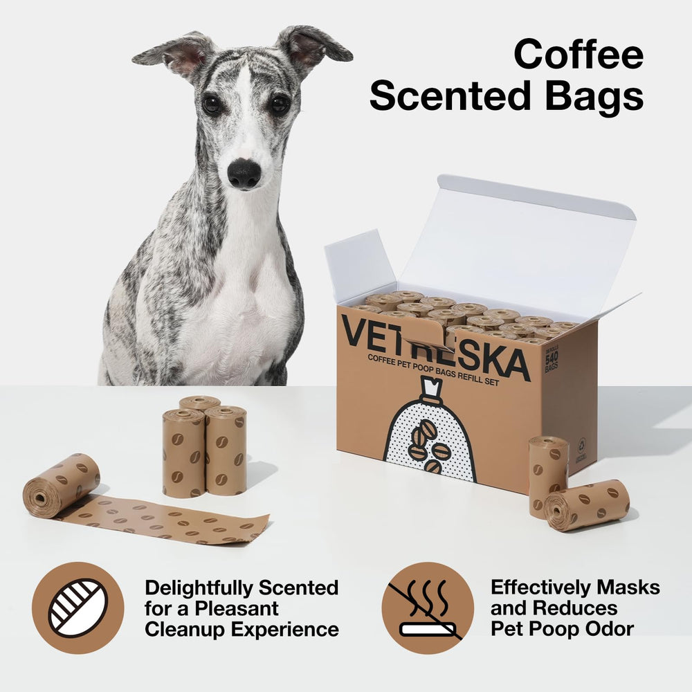 VETRESKA gros plan motifs grains de café imprimés pour neutraliser les odeurs