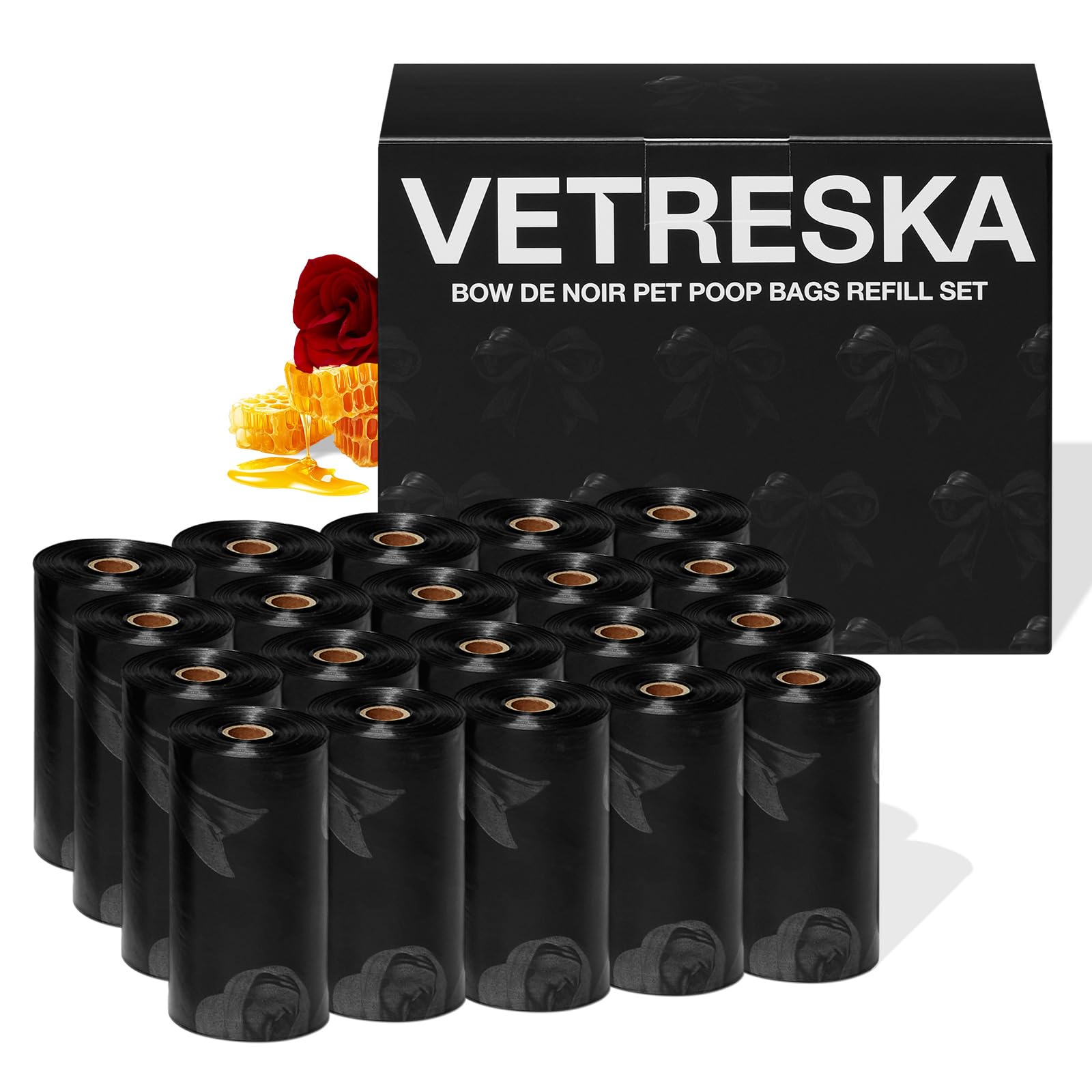 VETRESKA boîte de 300 sacs : stock compact et pratique pour promenades