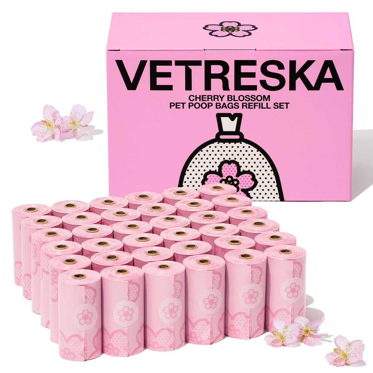 VETRESKA boîte 540 sacs pour réserve longue durée et confort