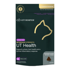 VETRISCIENCE boîte avant montrant 90 chews pour soutien urinaire