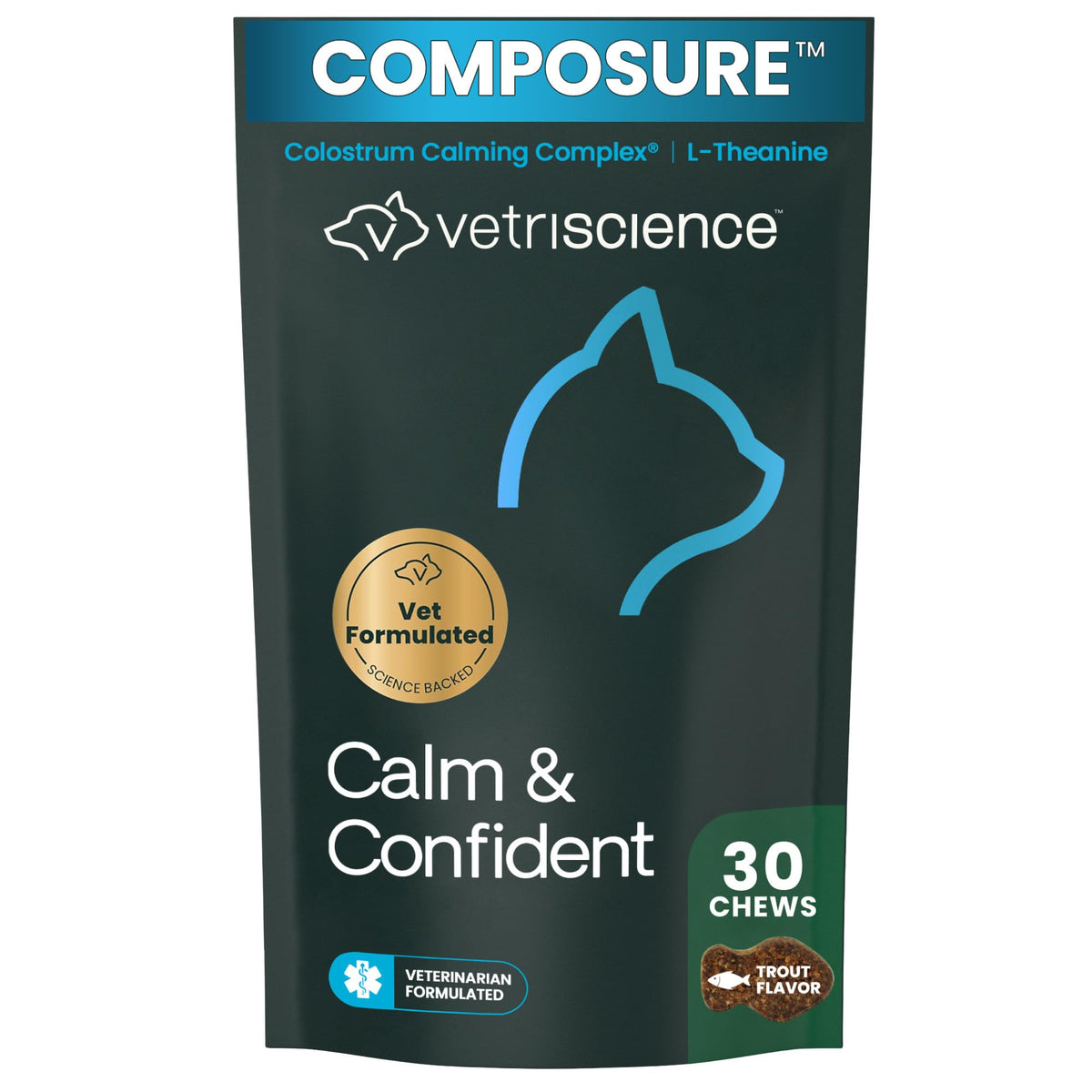 VETRISCIENCE boîte face avant montrant produit et bénéfice apaisant