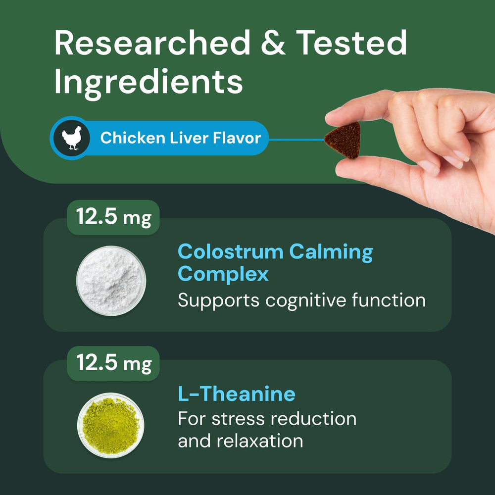 VetriScience chat mangeant friandise illustrant acceptation et calme