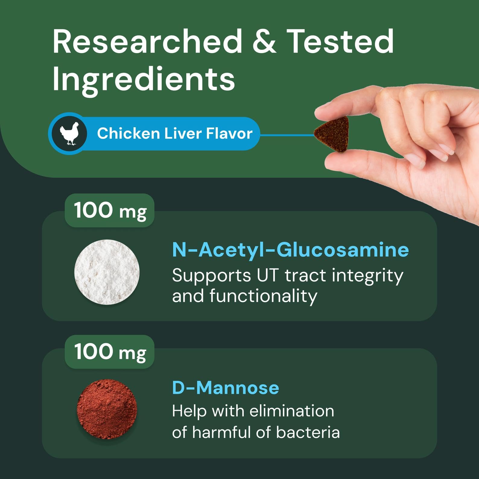 VETRISCIENCE étiquette ingrédients illustrant formulation vétérinaire transparente