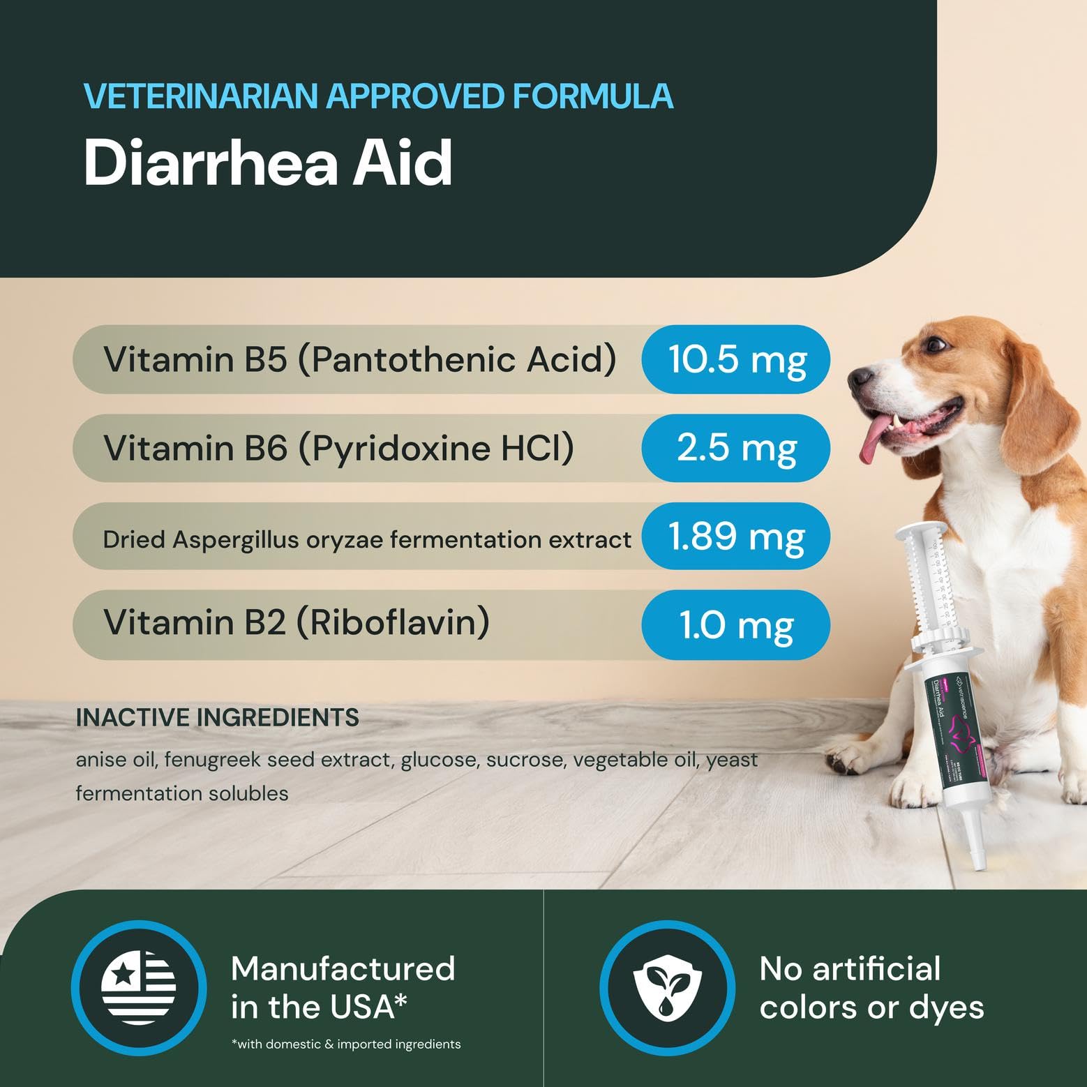 VETRISCIENCE texture pâteuse montrant consistance pratique à administrer