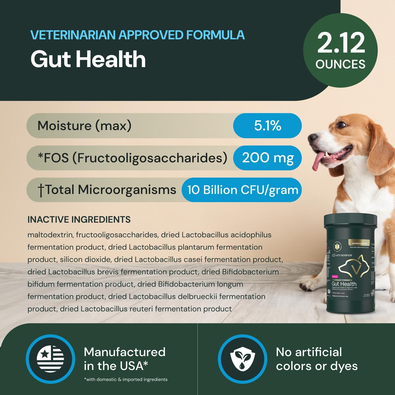 VETRISCIENCE poudre fine en gros plan illustrant texture et mélange facile