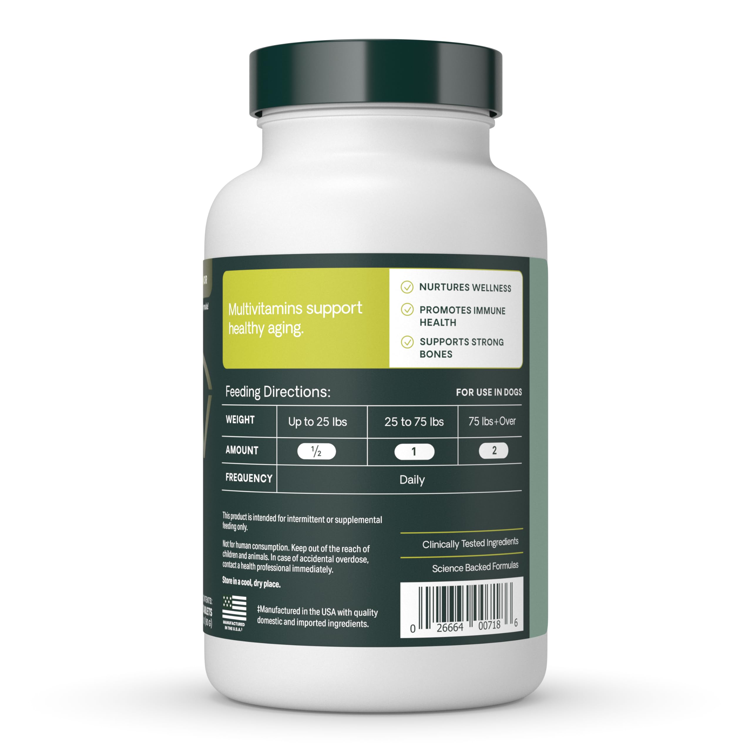 VETRISCIENCE produit présenté dans cadre domestique soulignant bien-être du chien