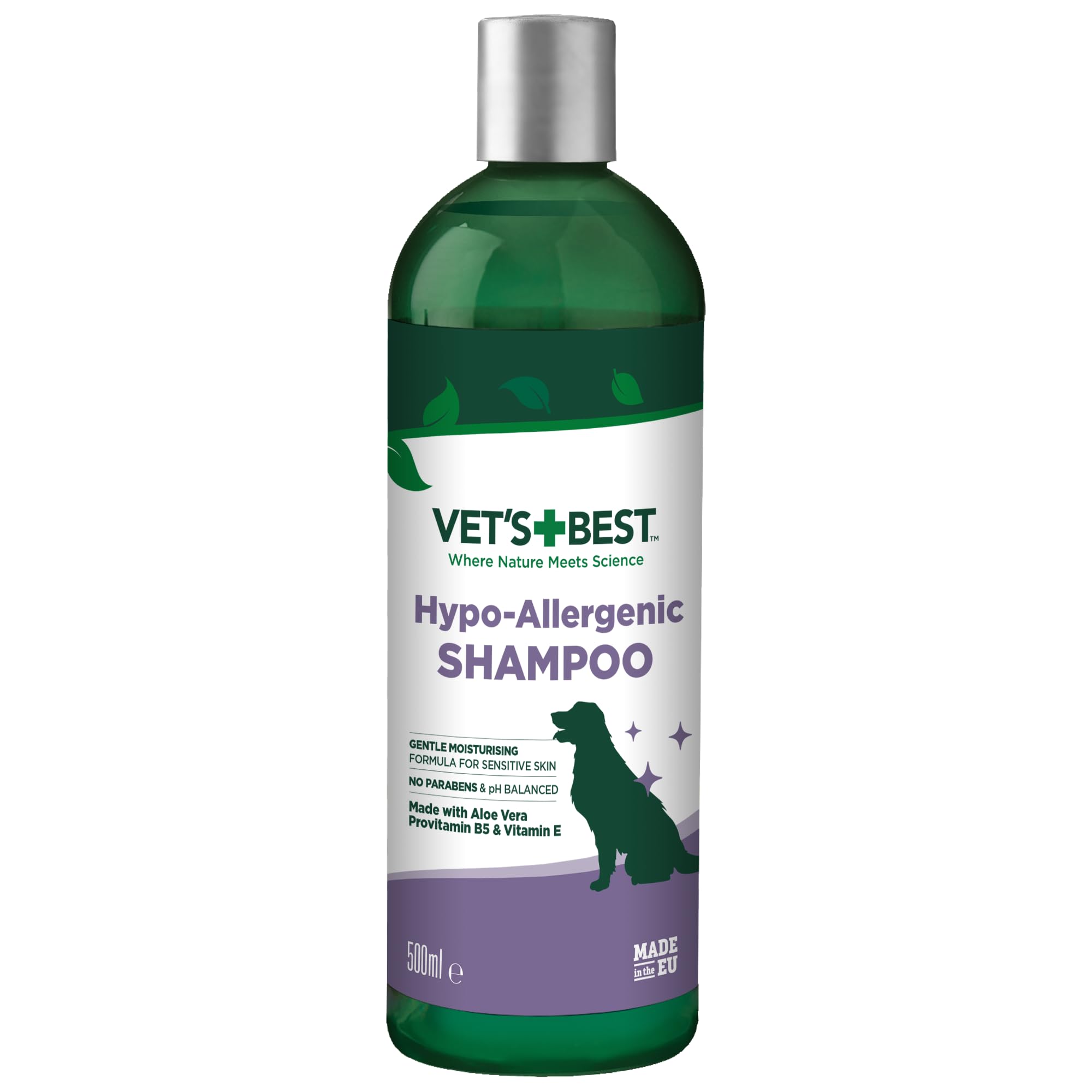 Vet's Best bouteille face montrant l'emballage et l'utilisation facile