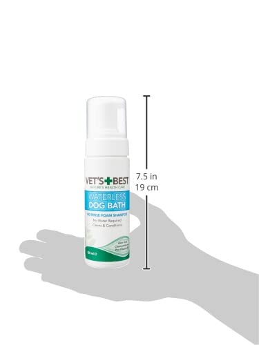 Vet's Best utilisé après balade montrant chien propre et odeur contrôlée
