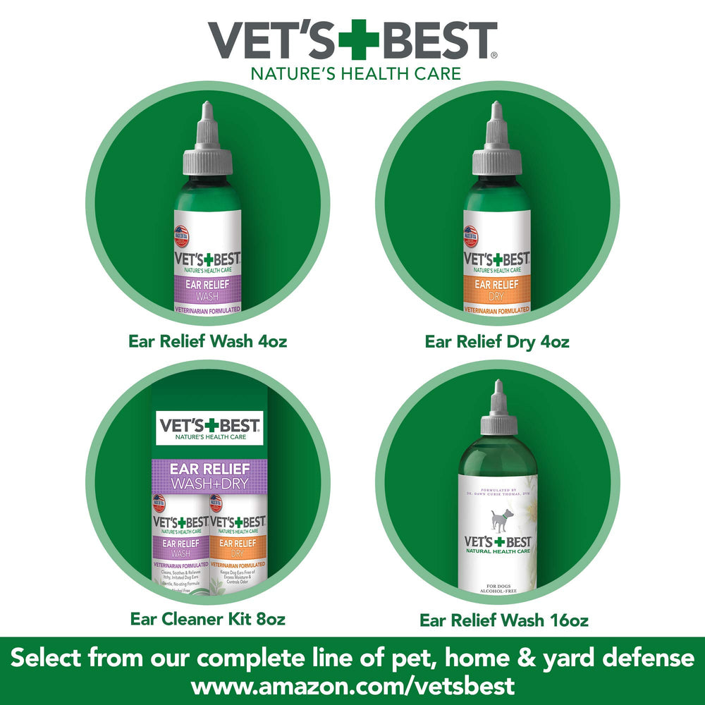 Vet's Best produit appliqué après bain pour prévenir macération