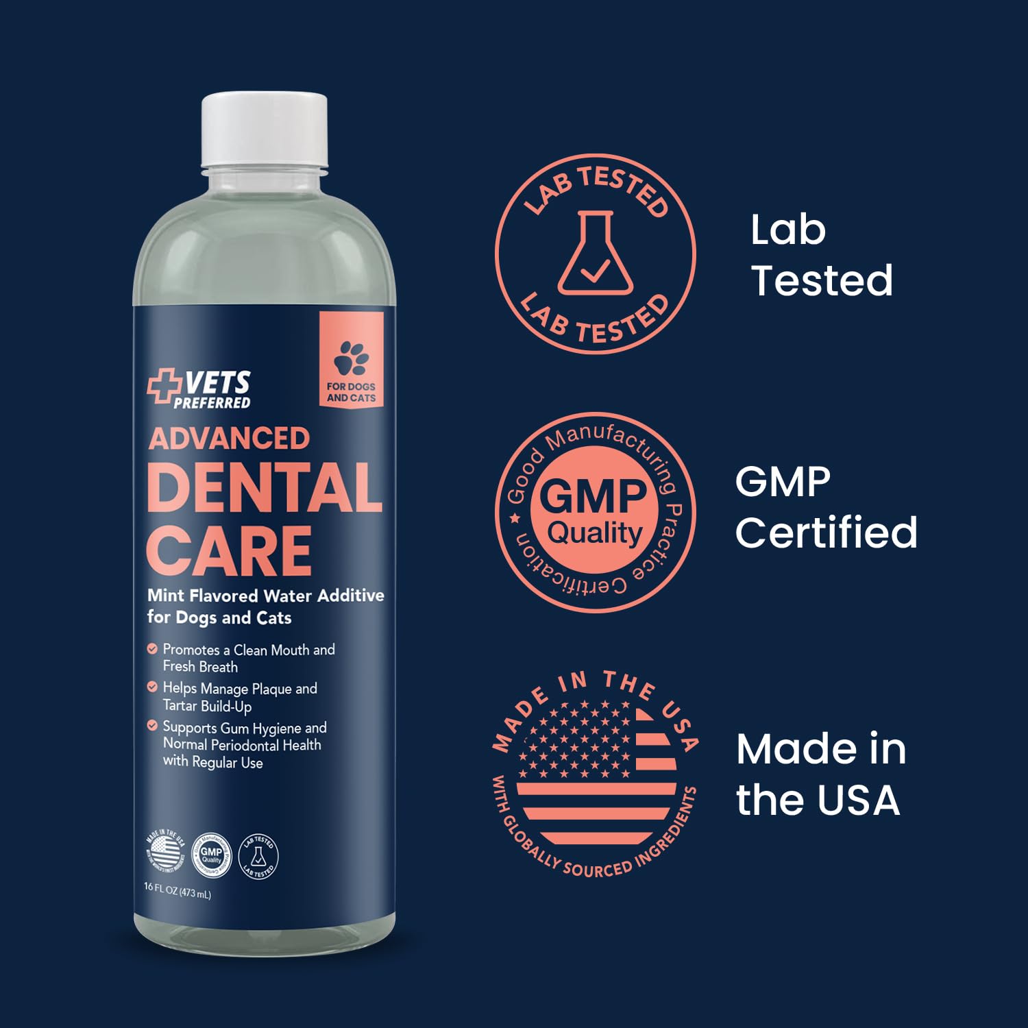 Vets Preferred bouteille posée dans une cuisine pour usage quotidien