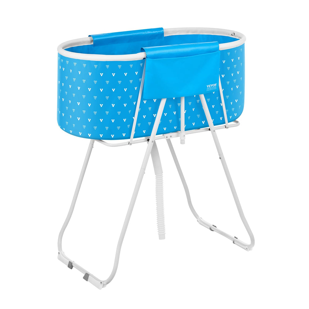 VEVOR baignoire en usage extérieur sur terrasse pour toilettage mobile