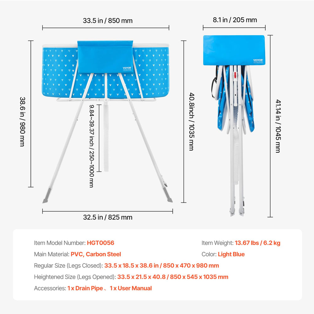 VEVOR sangles et sac de rangement gardant accessoires organisés
