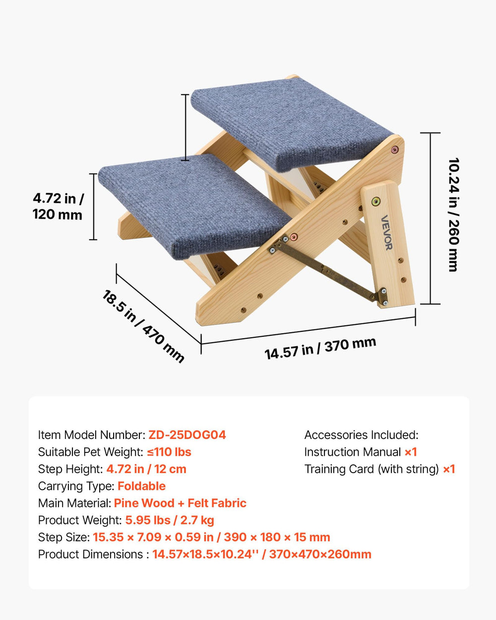 VEVOR échelle à l’échelle comparaison montre dimensions pratiques