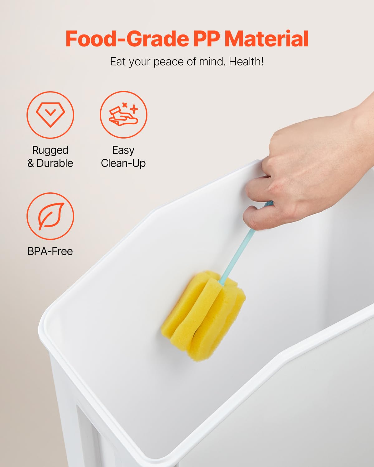 VEVOR tasses doseuses incluses pour portions précises et hygiéniques