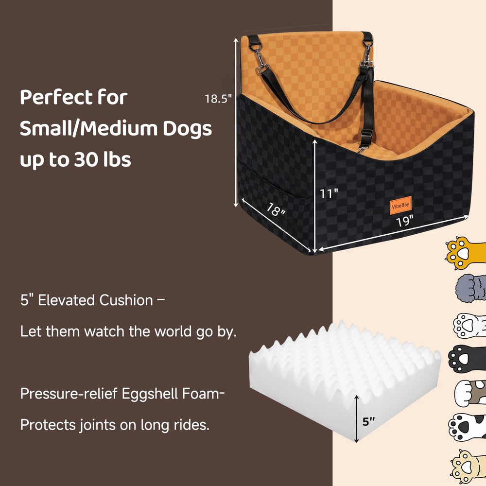 VibeBay gros plan du coussin à mémoire offrant confort articulaire