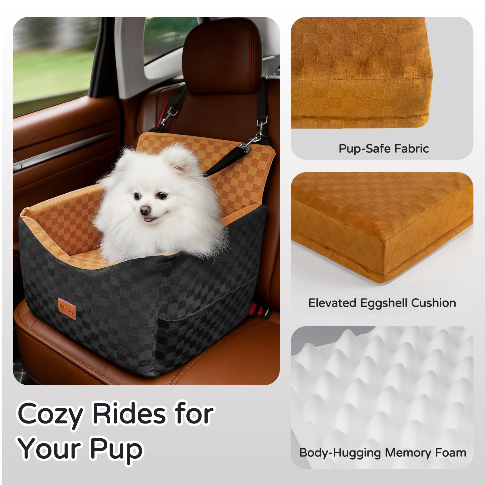 VibeBay tissu réversible peluche et Oxford respirant pour saisons