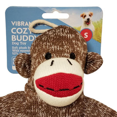 Vibrant Life chien jouant avec le singe sonore pour stimulation active