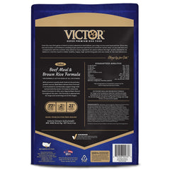 VICTOR gros plan sur la texture des croquettes pour meilleure appétence