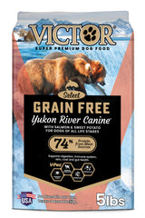 VICTOR paquet face montrant recette Yukon River et bénéfice nutritionnel