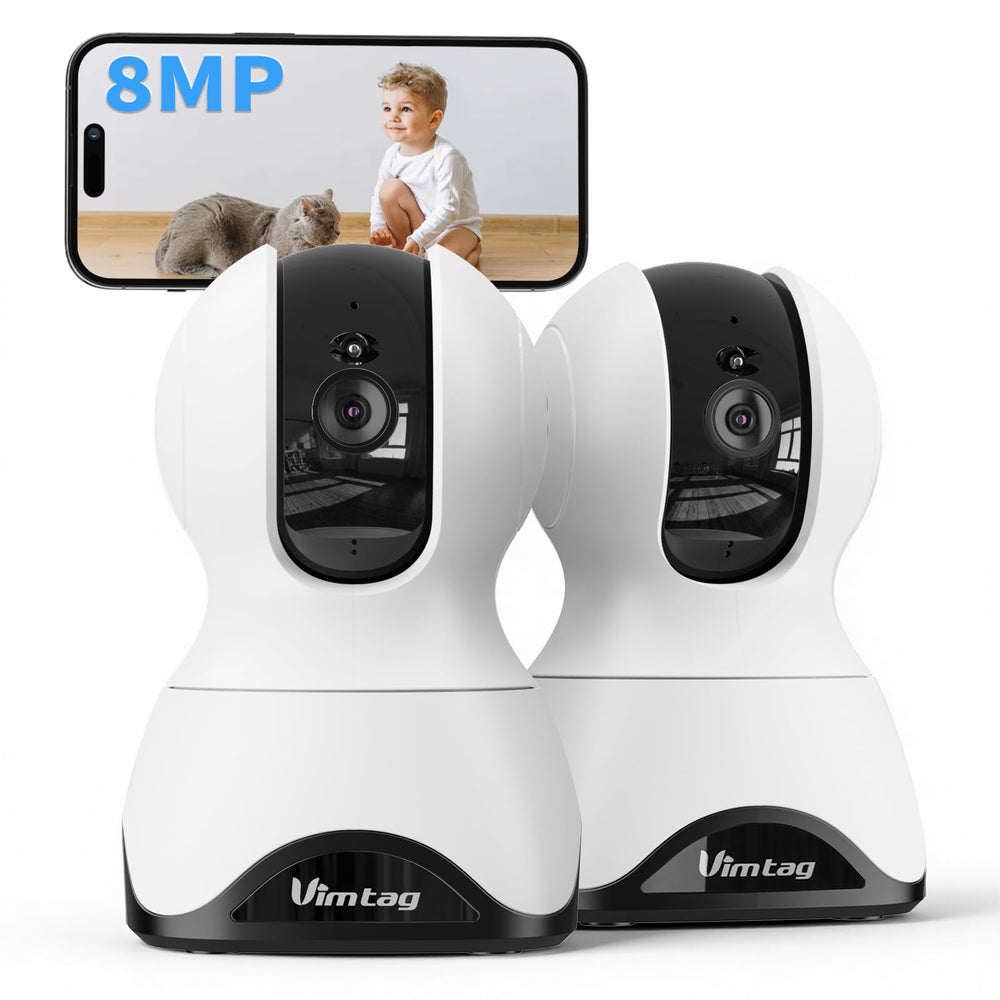 VIMTAG vue face 4K montrant design compact et surveillance efficace
