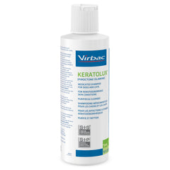 Virbac Keratolux mousse riche illustrant la texture nettoyante et apaisante