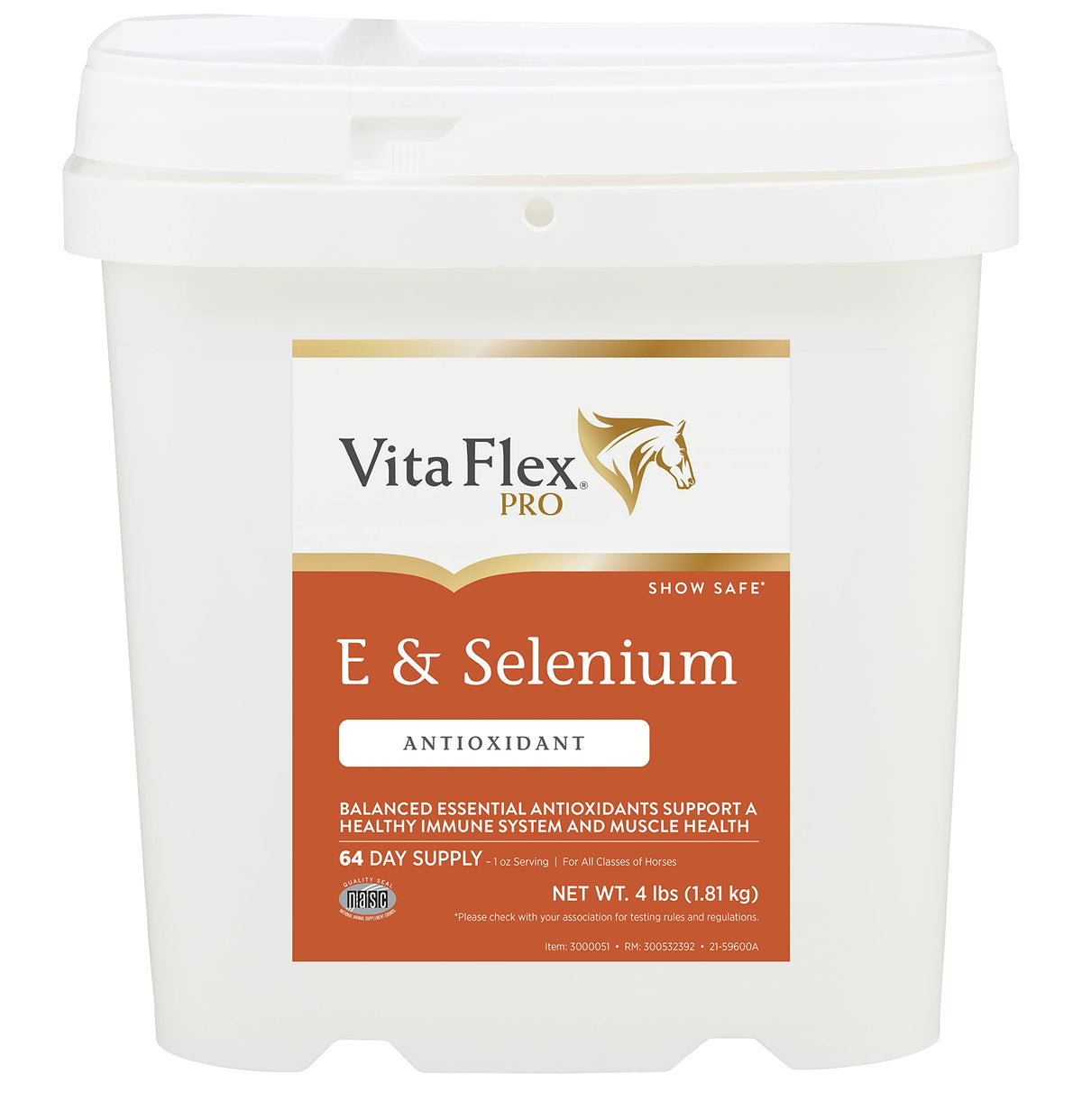Vita Flex emballage devant montrant format 64 jours et bénéfice antioxydant