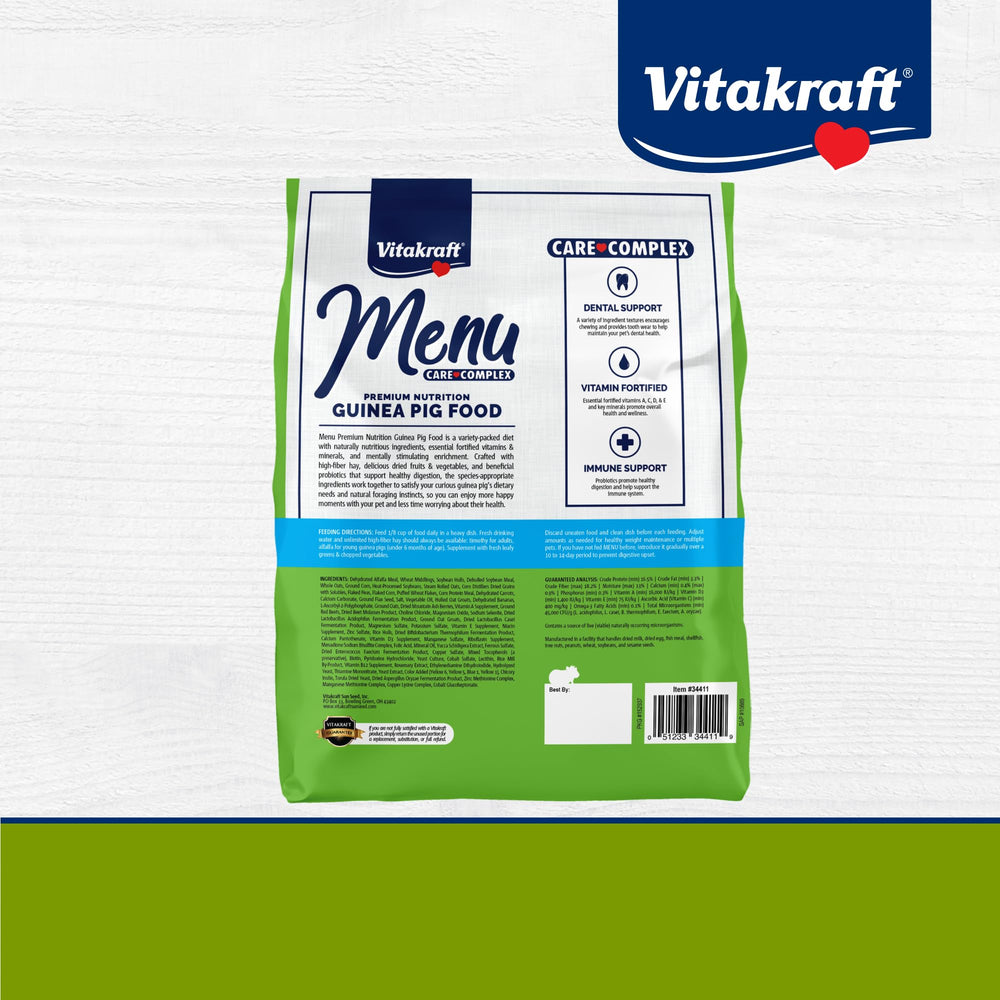 Vitakraft cochon d'inde en train de fouiller pour enrichissement