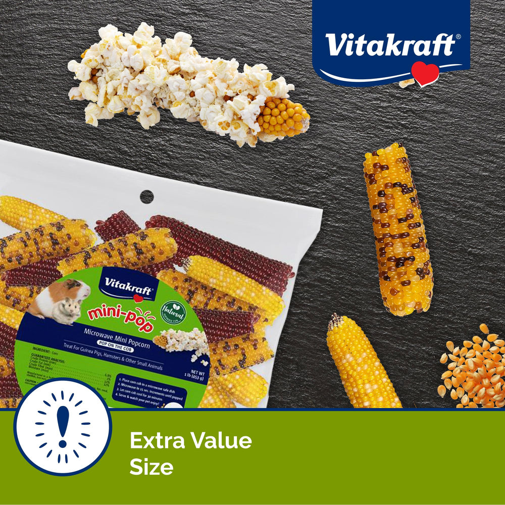 Vitakraft popcorn préparé croustillant pour une petite friandise