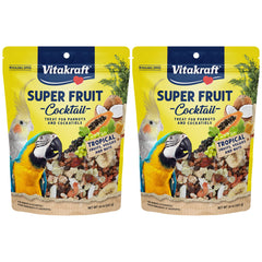 Vitakraft emballage frontal Super Fruit Cocktail montrant le produit et la fraîcheur