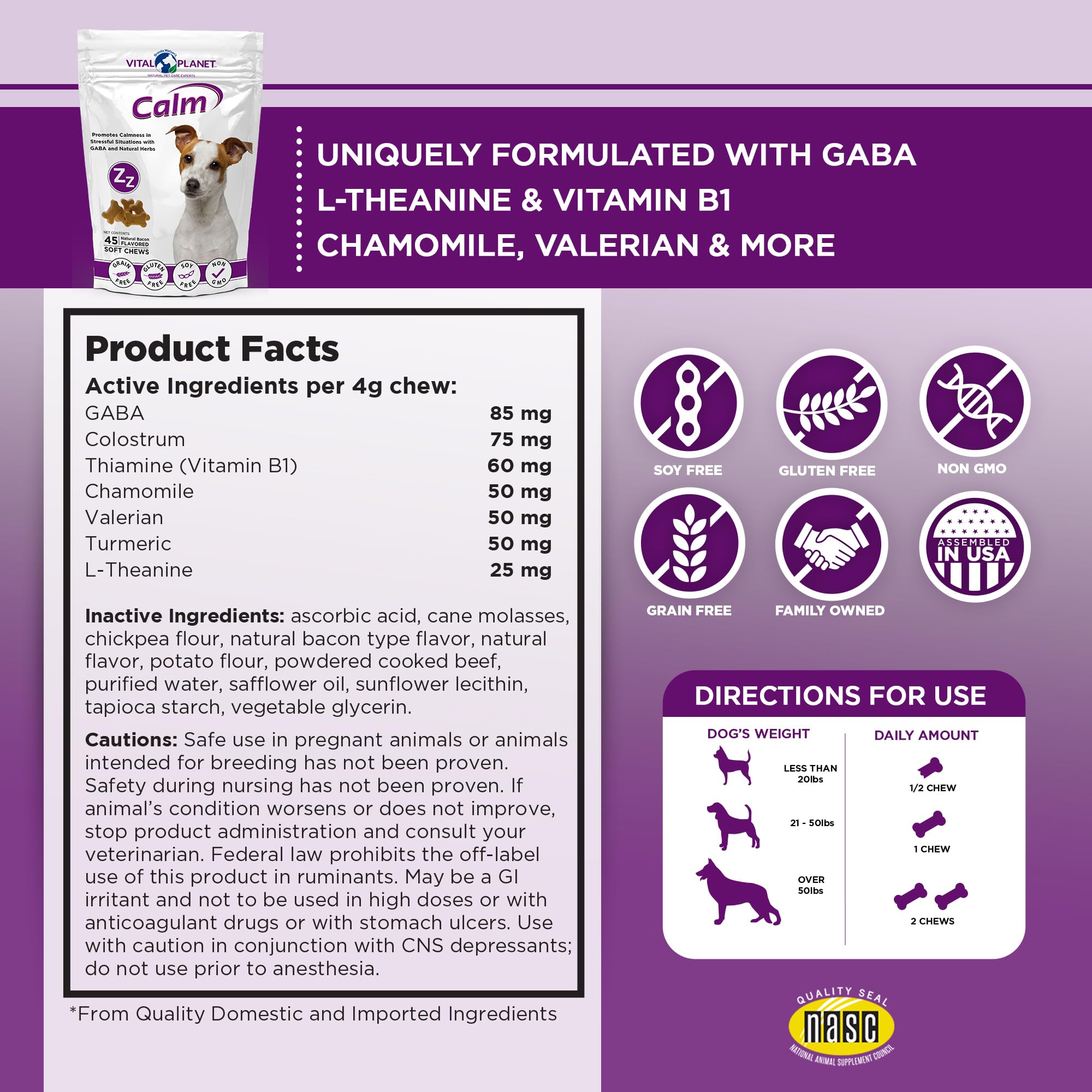 Vital Planet friandise gros plan montrant texture appétente, favorise l’acceptation