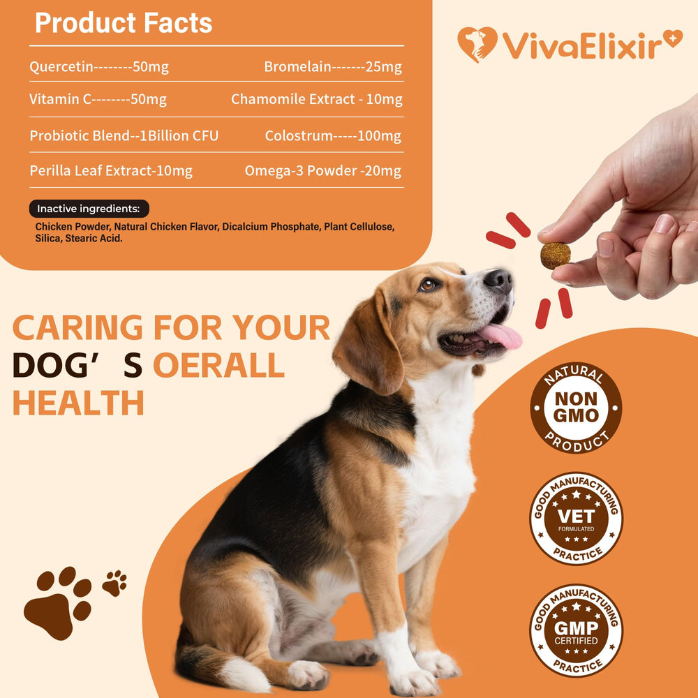 VivaElixir chiot acceptant comprimé démontrant facilité d'administration