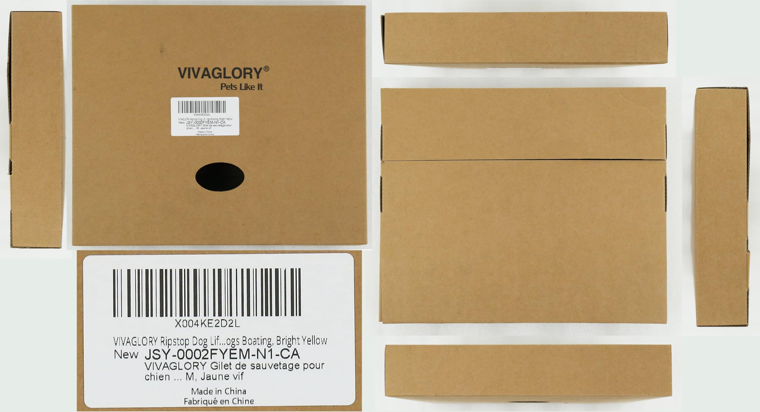 VIVAGLORY comparaison taille montrant guide pour bon choix